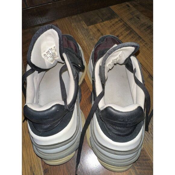 Balenciaga Triple S Black/Noir/Bordeaux/Burgundy Suede Nylon Men’s Size 6US - Picture 15 of 15